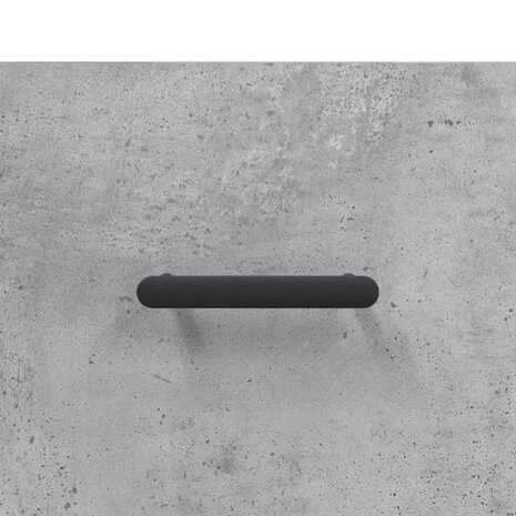 Schoenenkast 30x35x105 cm bewerkt hout betongrijs 9