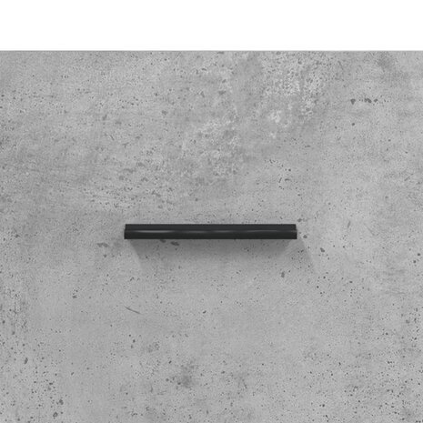Schoenenkast 30x35x105 cm bewerkt hout betongrijs 9