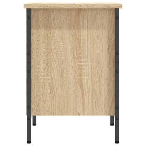 Schoenenkast 38x35x50 cm bewerkt hout sonoma eikenkleurig 5
