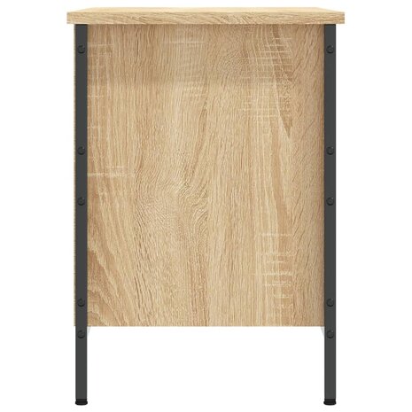 Schoenenkast 69x35x50 cm bewerkt hout sonoma eikenkleurig 5
