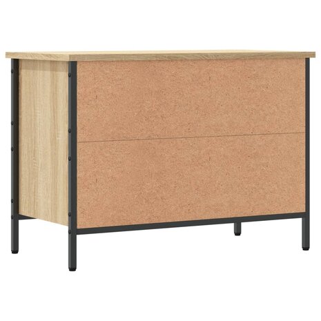 Schoenenkast 69x35x50 cm bewerkt hout sonoma eikenkleurig 6