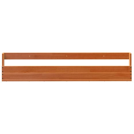 Schoenenrekken 2 st 110x8,5x23,5 cm massief grenenhout wasbruin 6