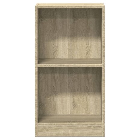 Boekenkast 40x24x75 cm bewerkt hout sonoma eikenkleurig 5