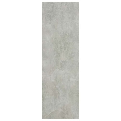 Boekenkast 40x24x75 cm bewerkt hout betongrijs 5