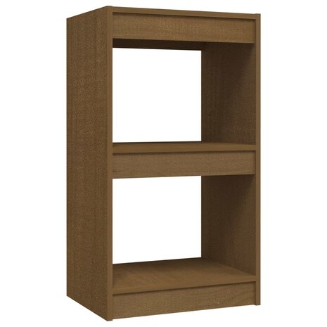 Boekenkast 40x30x71,5 cm massief grenenhout honingbruin 2