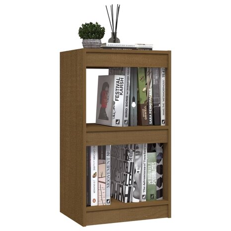 Boekenkast 40x30x71,5 cm massief grenenhout honingbruin 4