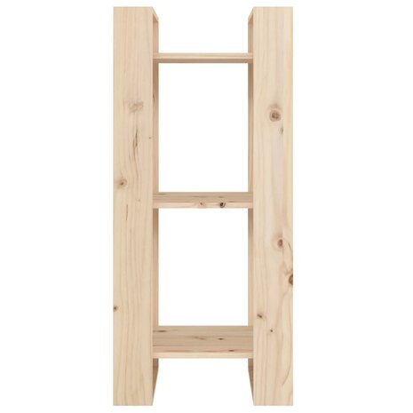Boekenkast/kamerscherm 41x35x91 cm massief grenenhout 3