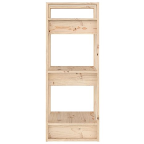 Boekenkast/kamerscherm 41x35x91 cm massief grenenhout 4