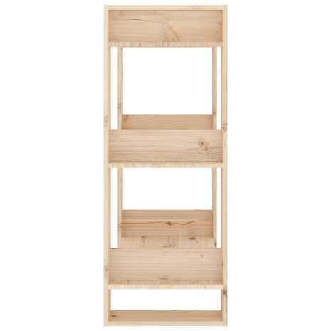 Boekenkast / kamerscherm 60x35x91 cm massief grenenhout 4
