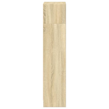 Boekenkast 40x24x109 cm bewerkt hout sonoma eikenkleurig 5