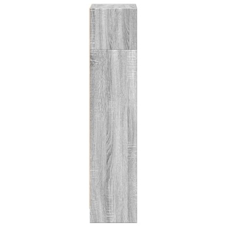 Boekenkast 40x24x109 cm bewerkt hout grijs sonoma eikenkleurig 5