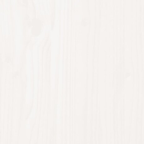 Hoge kast 34x40x108,5 cm massief grenenhout wit 9