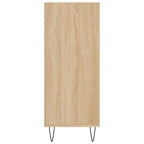 Hoge kast 57x35x90 cm bewerkt hout sonoma eikenkleurig 5