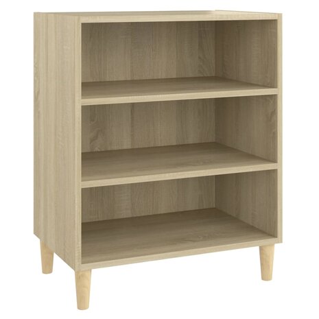 Dressoir 57x35x70 cm bewerkt hout sonoma eikenkleurig 2