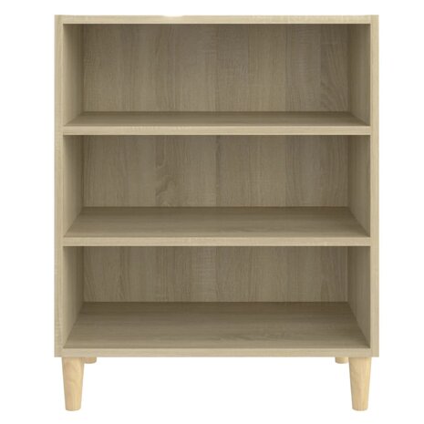 Dressoir 57x35x70 cm bewerkt hout sonoma eikenkleurig 4