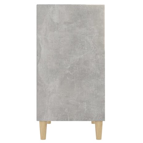 Dressoir 57x35x70 cm bewerkt hout betongrijs 5