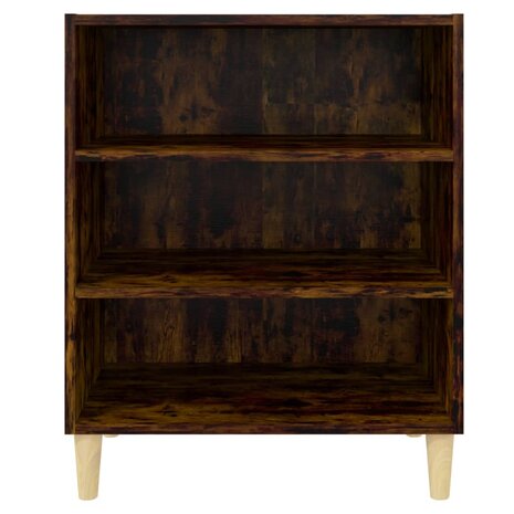 Dressoir 57x35x70 cm bewerkt hout gerookt eikenkleurig 4