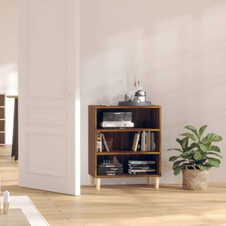 Dressoir 57x35x70 cm spaanplaat bruin eikenkleur 1