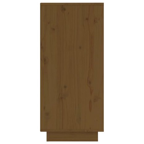 Dressoir 31,5x34x75 cm massief grenenhout honingbruin 6