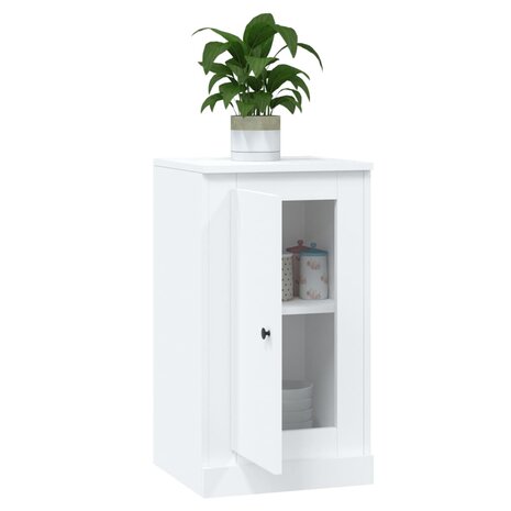 Dressoir 37,5x35,5x67,5 cm bewerkt hout wit 5