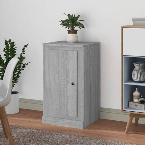 Dressoir 37,5x35,5x67,5 cm bewerkt hout grijs sonoma eikenkleur 1