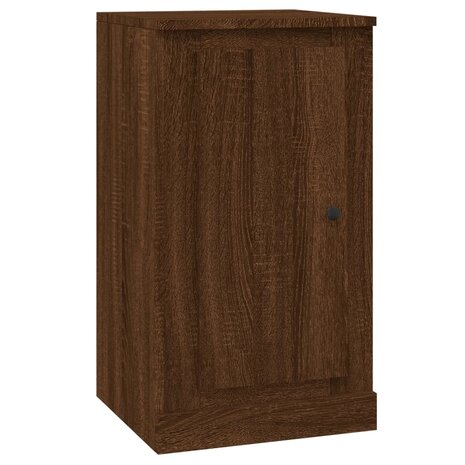 Dressoir 37,5x35,5x67,5 cm bewerkt hout bruin eikenkleur 2