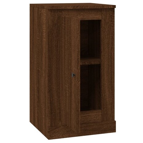 Dressoir 37,5x35,5x67,5 cm bewerkt hout bruin eikenkleur 6