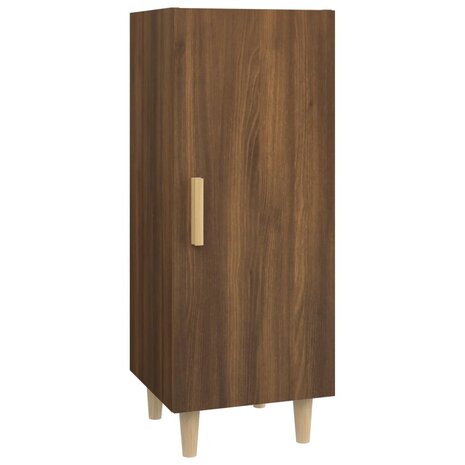 Dressoir 34,5x34x90 cm bewerkt hout bruin eikenkleur 2