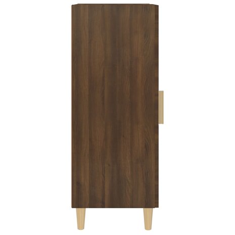 Dressoir 34,5x34x90 cm bewerkt hout bruin eikenkleur 6