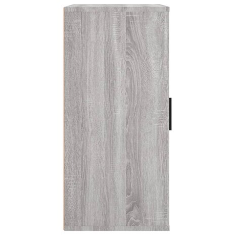 Dressoir 40x33x70 cm bewerkt hout grijs sonoma eikenkleurig 7