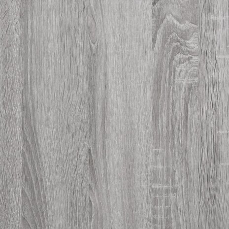 Dressoir 40x33x70 cm bewerkt hout grijs sonoma eikenkleurig 9