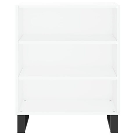 Dressoir 57x35x70 cm bewerkt hout wit 4