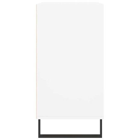 Dressoir 57x35x70 cm bewerkt hout wit 5