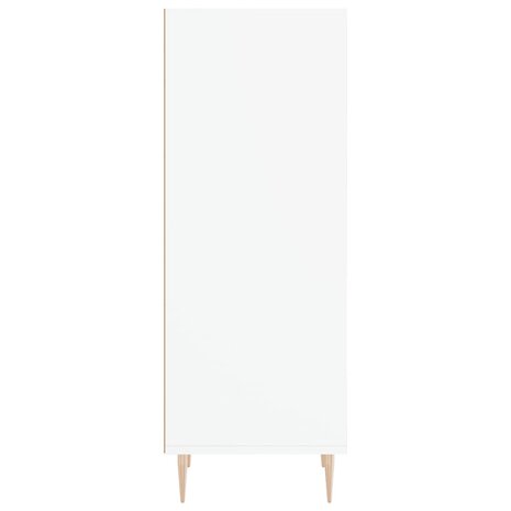 Dressoir 34,5x32,5x90 cm bewerkt hout wit 5