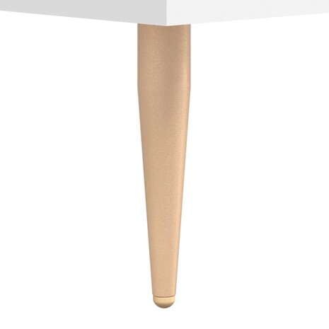 Dressoir 34,5x32,5x90 cm bewerkt hout wit 7