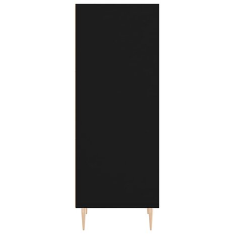 Dressoir 34,5x32,5x90 cm bewerkt hout zwart 5