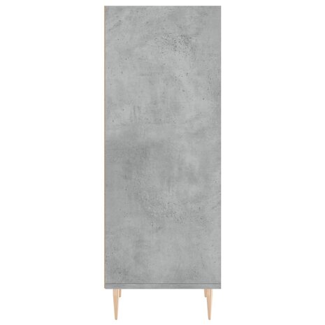 Dressoir 34,5x32,5x90 cm bewerkt hout betongrijs 5