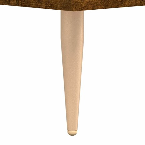 Dressoir 34,5x32,5x90 cm bewerkt hout gerookt eikenkleurig 7