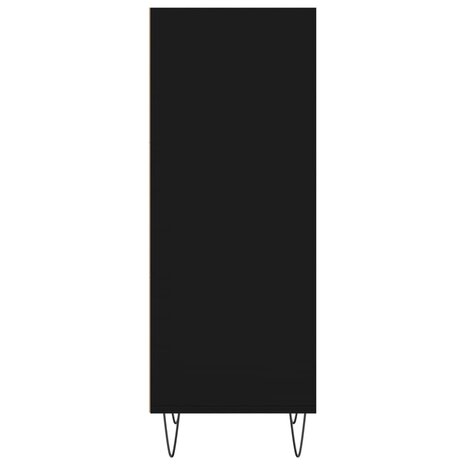 Dressoir 34,5x32,5x90 cm bewerkt hout zwart 5