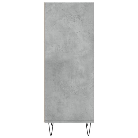 Dressoir 34,5x32,5x90 cm bewerkt hout betongrijs 5