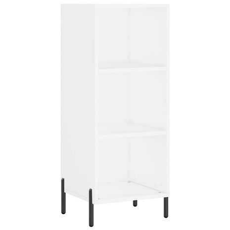 Dressoir 34,5x32,5x90 cm bewerkt hout wit 2