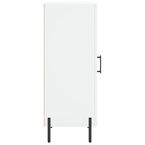 Dressoir 34,5x34x90 cm bewerkt hout wit 7