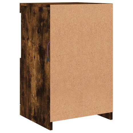 Dressoir met LED-verlichting 41x37x67 cm gerookt eikenkleurig 9