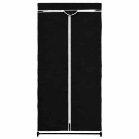 Kledingkasten 2 st 75x50x160 cm zwart 5