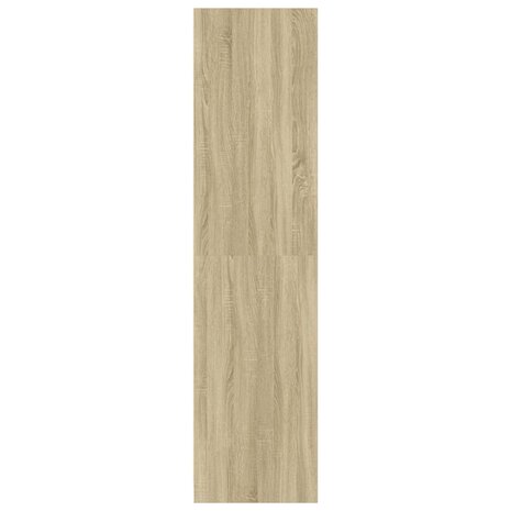 Kledingkast 30x50x200 cm bewerkt hout sonoma eikenkleurig 5