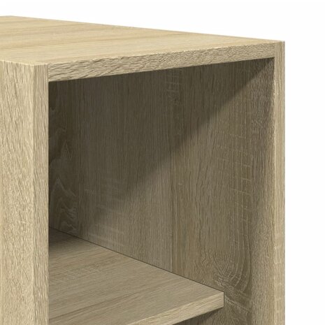 Kledingkast 30x50x200 cm bewerkt hout sonoma eikenkleurig 7