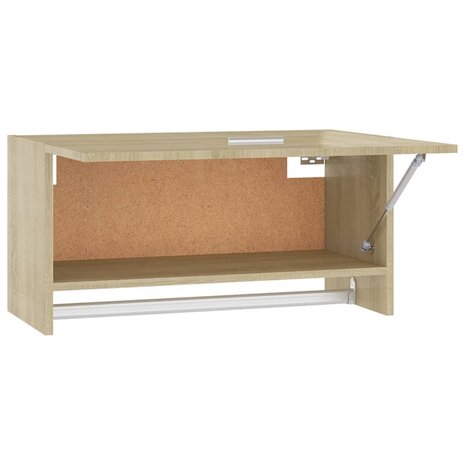 Kledingkast 70x32,5x35 cm bewerkt hout sonoma eikenkleurig 6
