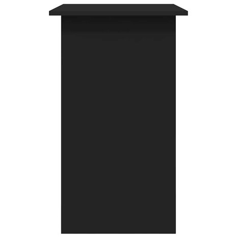 Bureau 80x45x74 cm bewerkt hout zwart 5