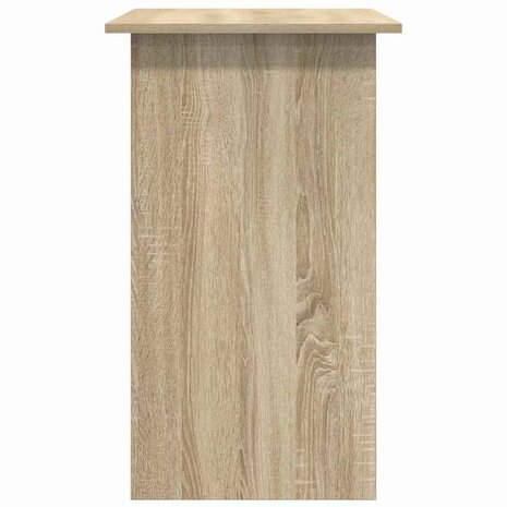 Bureau 80x45x74 cm bewerkt hout sonoma eikenkleurig 5