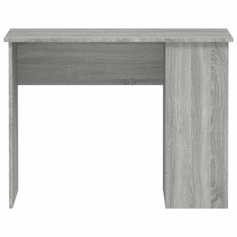 Bureau 100x55x75 cm bewerkt hout grijs sonoma eikenkleurig 4